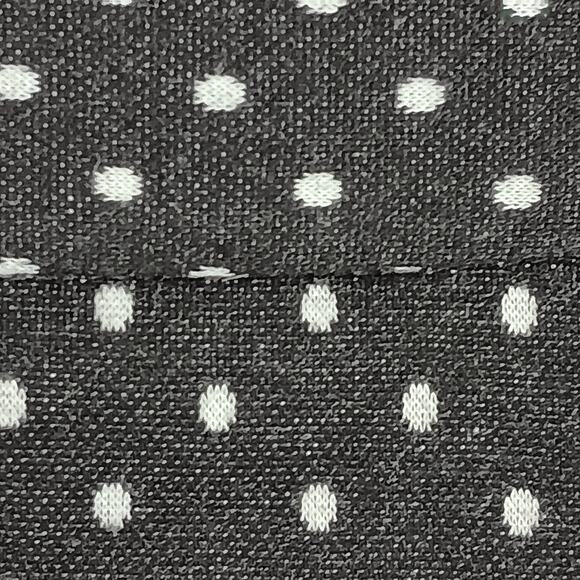 Lane Bryant Polka Dot Skirt Black and White Size 22 Slit on Back Zipper Closure - Picture 4 of 6